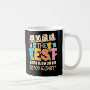 Taza De Café Rock The Test No Stress Do Best Teachers Testing