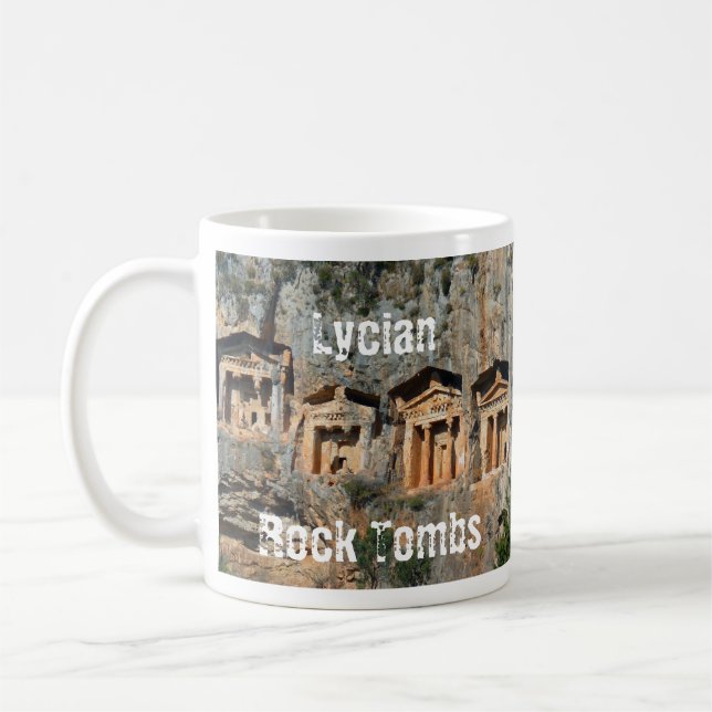 Taza De Café Rock Tomb Mug de Lycian (Izquierda)
