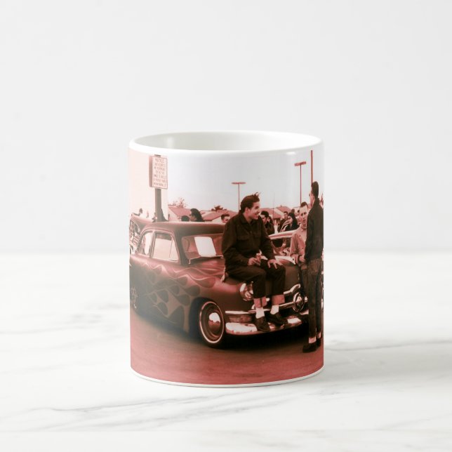 Taza De Café Rockabilly Hotrodders (Centro)