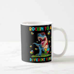 Taza De Café Rockeando Al Ritmo De Una Canción Diferente Dinot-
