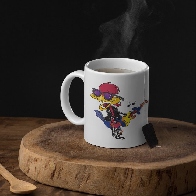 Taza De Café Rocker Bird (Subido por el creador)