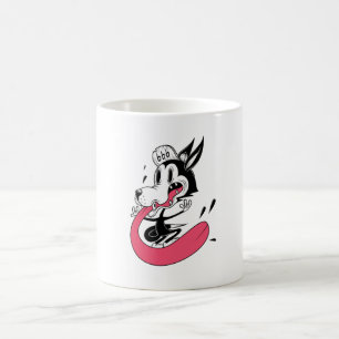 Taza De Café Rocker Dog