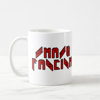 Taza De Café Rockero retro - Fraude el fascismo