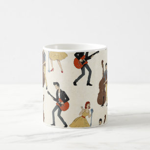Taza De Café Rockeros Hillbill Vintage