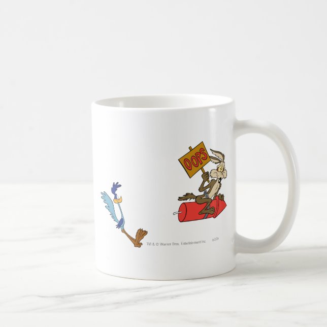 Taza De Café Rocket WILE E. COYOTE™ y ROAD RUNNER™ ACME (Derecha)