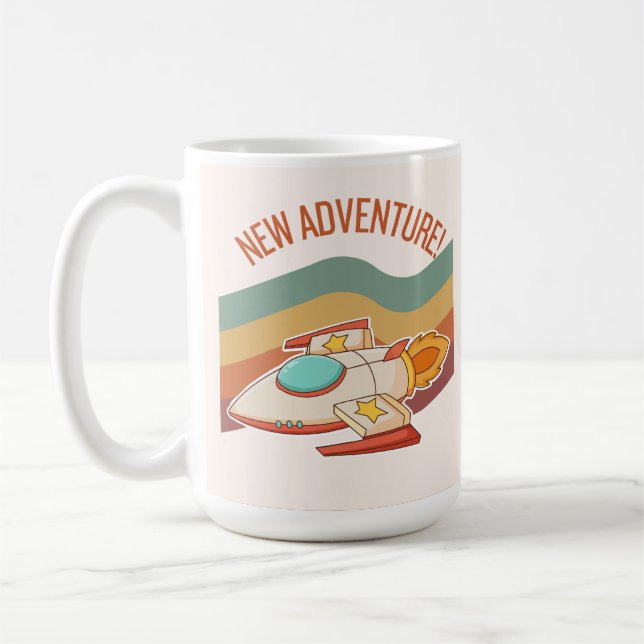 TAZA DE CAFÉ ROCKETSHIP (Izquierda)