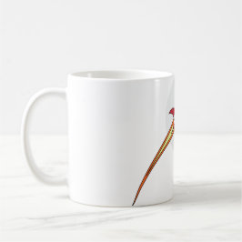 Taza De Café Rocketship rojo