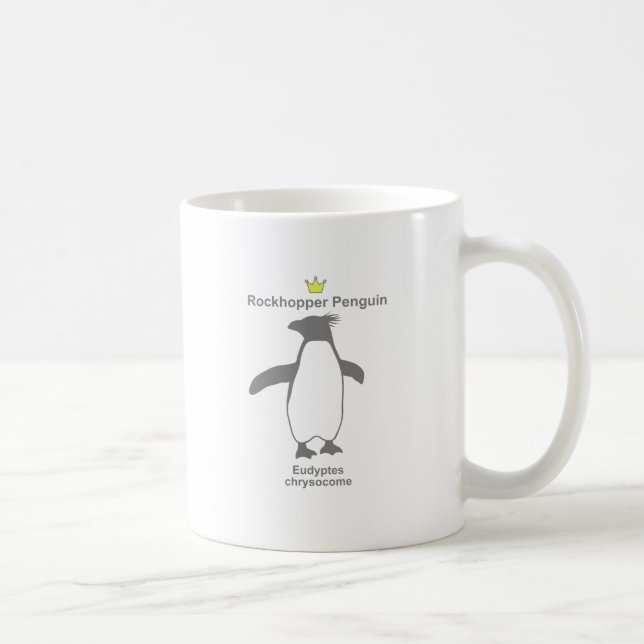 Taza De Café Rockhopper Penguin g5 (Derecha)