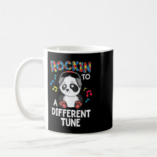 Taza De Café Rockin' A Un Diseño De Tune Diferente. Pon el romp