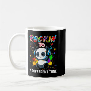 Taza De Café Rockin' A Un Diseño De Tune Diferente. Pon el romp