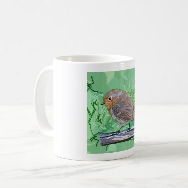 Taza De Café Rockin Robin (Anverso izquierdo)