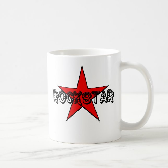 Taza De Café RockStar (Derecha)