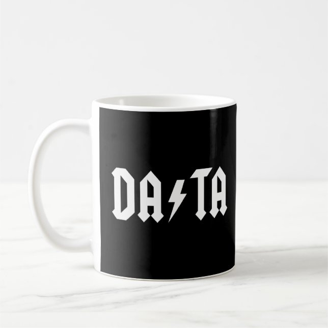 Taza De Café Rockstar de datos (Izquierda)