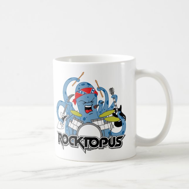 Taza De Café Rocktopus (Derecha)