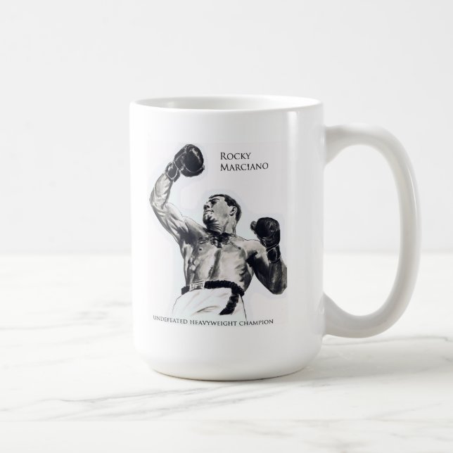 TAZA DE CAFÉ ROCKY MARCIANO PUNCH MUG (Derecha)