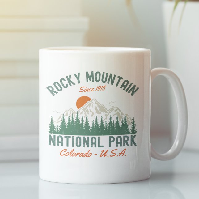 Taza De Café Rocky Mountain National Park  (Subido por el creador)