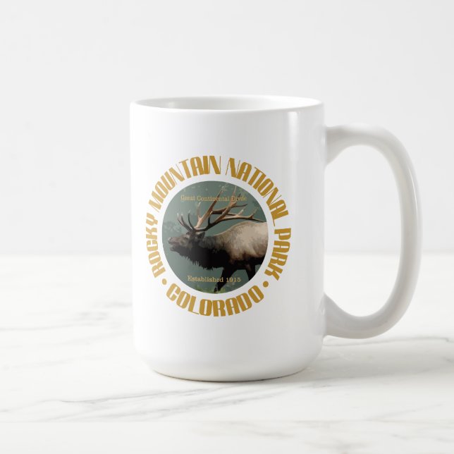 Taza De Café Rocky Mountain NP (Derecha)
