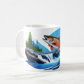 Taza De Café Rocky Mountin Wild Trout Stream