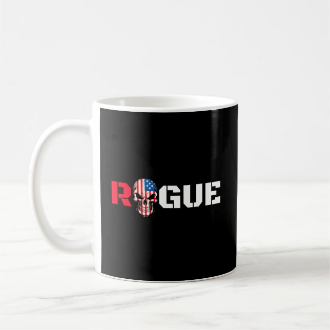 Taza De Café Rogue Patriota Hoodie Bandera Estadounidense Tshir (Izquierda)