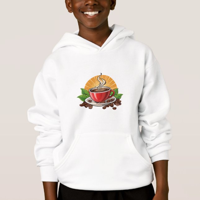 Taza de café roja (Anverso)
