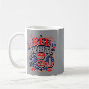 Taza De Café Rojo Blanco Y Azul 2026 4 De Julio
