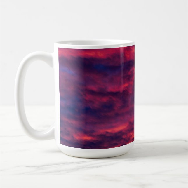 Taza De Café rojo de agosto (Izquierda)
