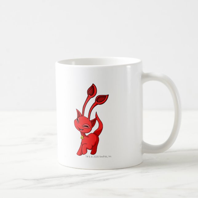 Taza De Café Rojo de Aisha (Derecha)
