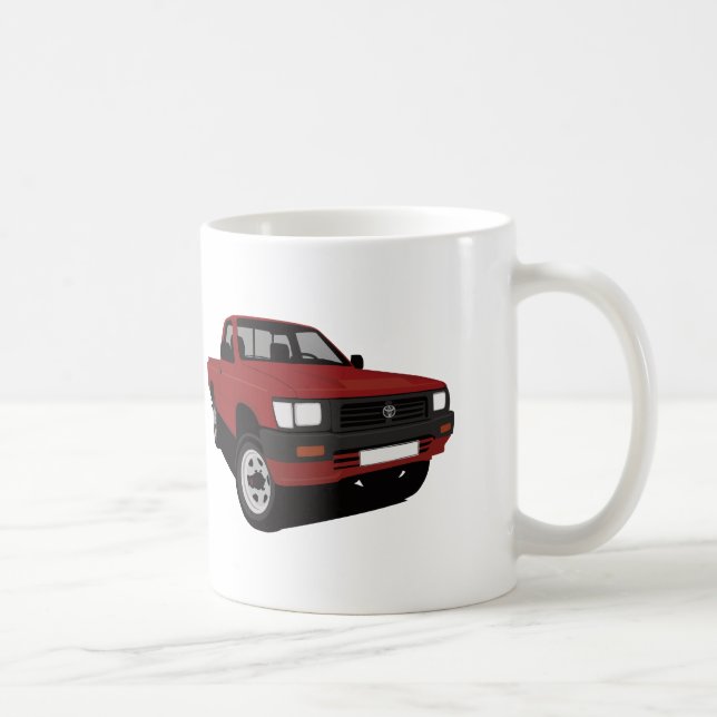 Taza De Café Rojo de la recogida de Toyota Hilux - imagen de 2 (Derecha)