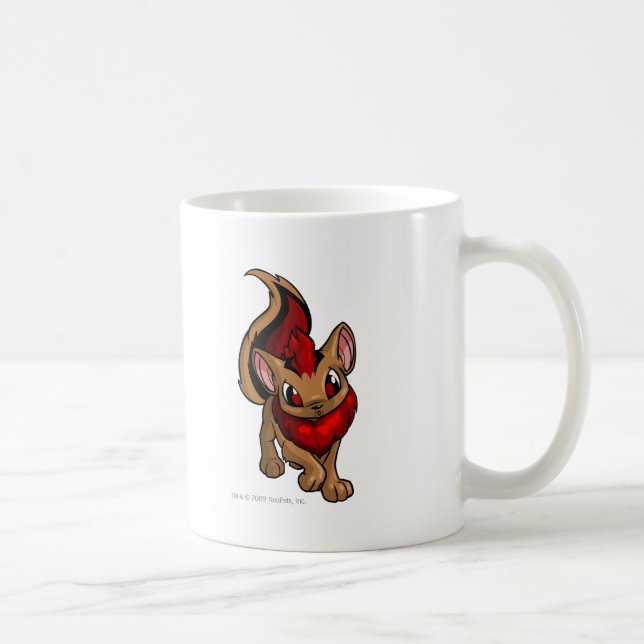Taza De Café Rojo de Xweetok (Derecha)