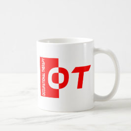Taza De Café rojo del ot