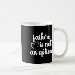 Taza De Café Rojo - La Insuficiencia No Es Una Opción - Enferme