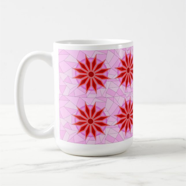 TAZA DE CAFÉ ROJO Y ROJO MIX MUG (Izquierda)