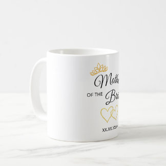 Taza De Café Rol de la fiesta de bodas y diseño elegante de fec