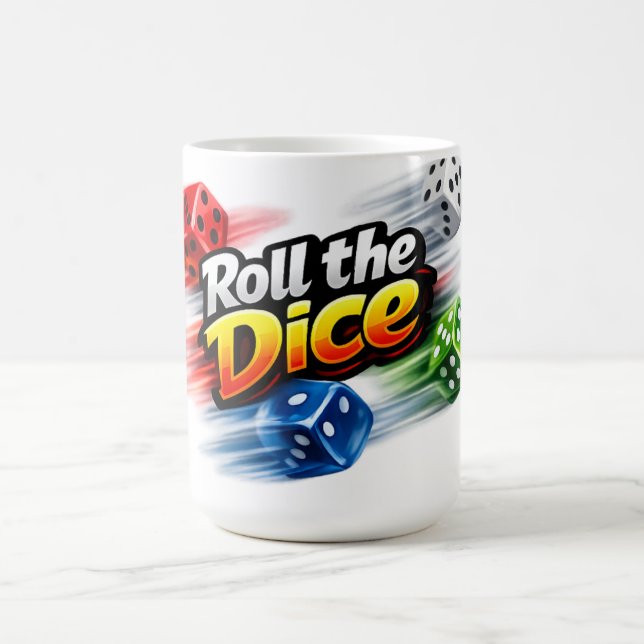 Taza De Café Roll the Dice Motion Mug (Centro)