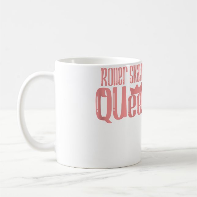 Taza De Café Roller Skating Queen (Izquierda)