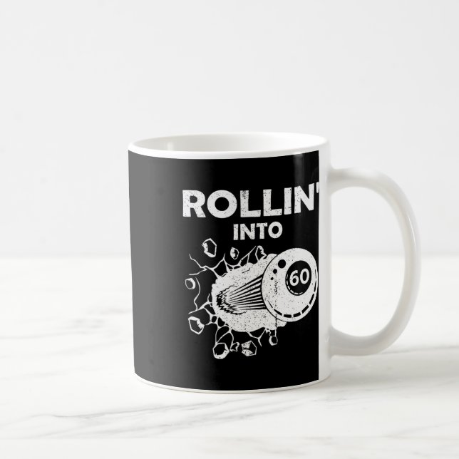 Taza De Café Rollin en 60 billones 60 cumpleaños (Derecha)
