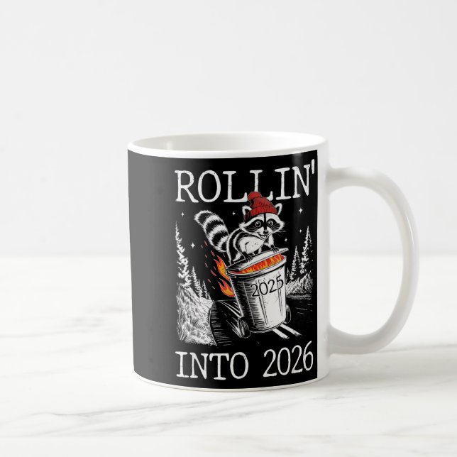 Taza De Café Rollin' Into 2026  (Derecha)
