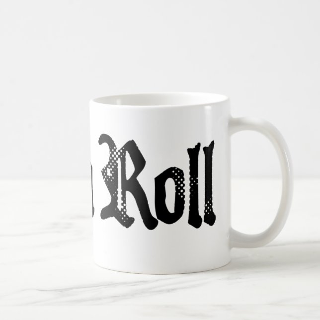 Taza De Café rollo de la roca n (Derecha)