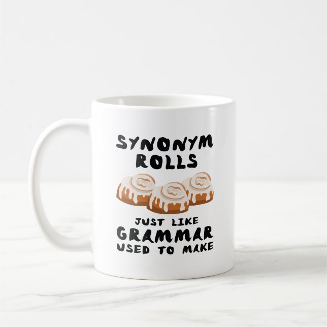Taza De Café Rollos de sinónimos (Izquierda)