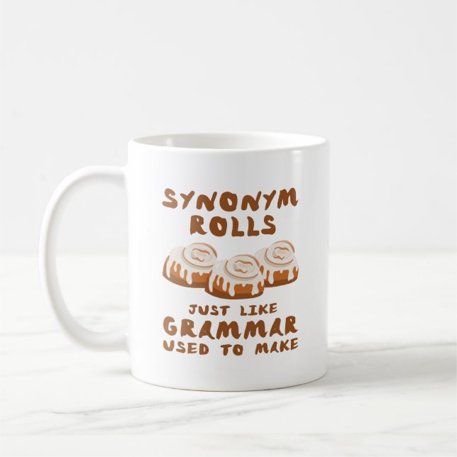 Taza De Café Rolls de sinónimo (Izquierda)