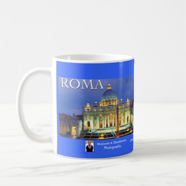 TAZA DE CAFÉ ROMA ITALIA (Izquierda)