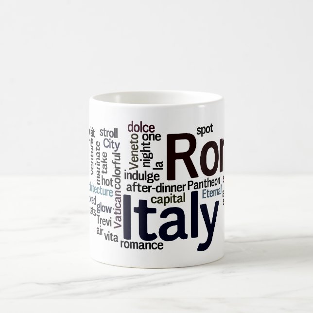 Taza De Café Roma Italia (Centro)