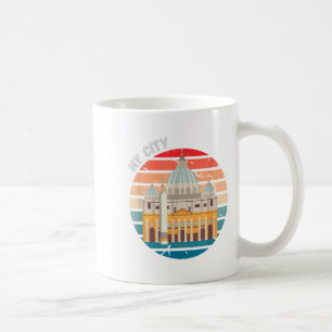 Taza De Café Roma Vaticano Italia Mi Ciudad Cultura Italiana