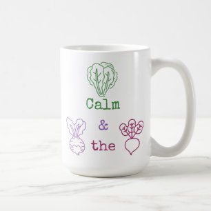 Taza De Café Romaine Calm & Turnip the Beet