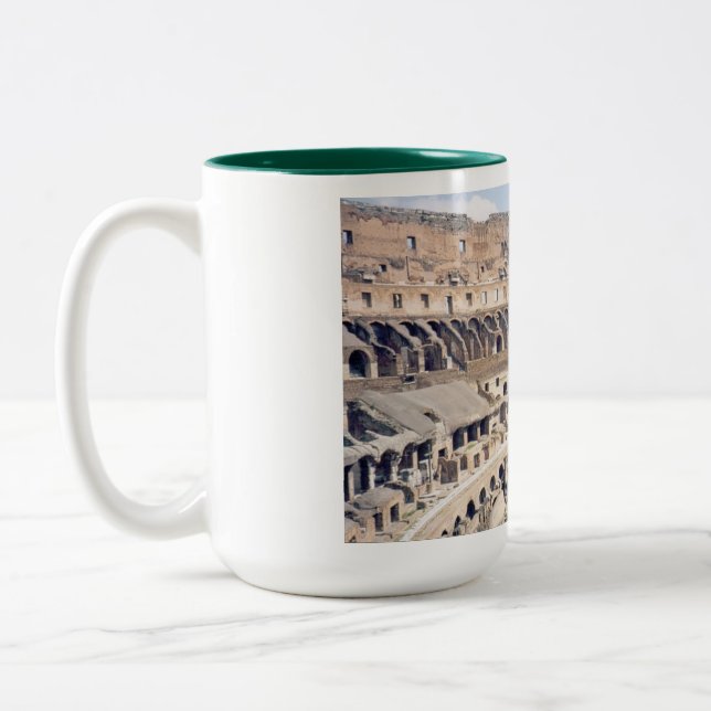 Taza de café romana de Colosseum (Izquierda)