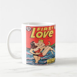 Taza De Café Romance Vintage Comic Book Design Coffee Mug Cup