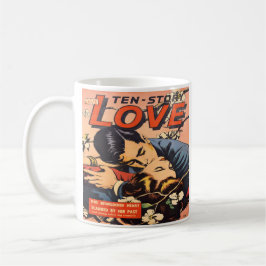 Taza De Café Romance Vintage Comic Book Design Coffee Mug Cup