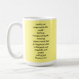 Taza De Café Romanos 12:2 Mug