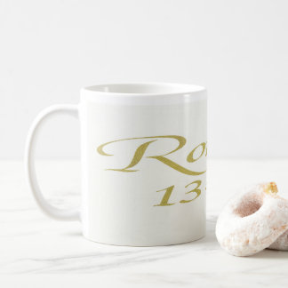 Taza De Café Romans 13:8-10: Bible Verse Mug