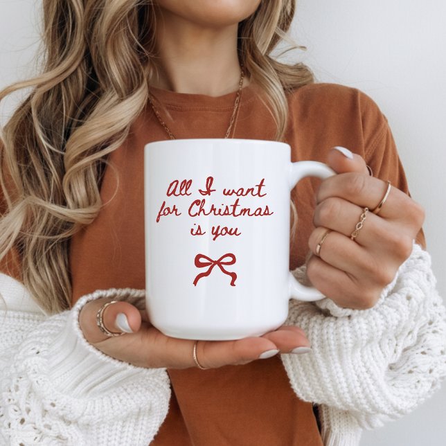 Taza De Café Romantic Christmas Mug Gift for Her or Girlfriend (girlfriend Christmas mug, boyfriend Christmas mug, Christmas mug for her or him, xmas mug for wife,)